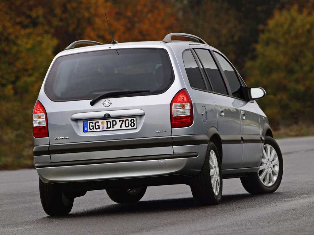 Opel zafira 2002 минивен: характеристика, отзывы, тесты - опель zafira