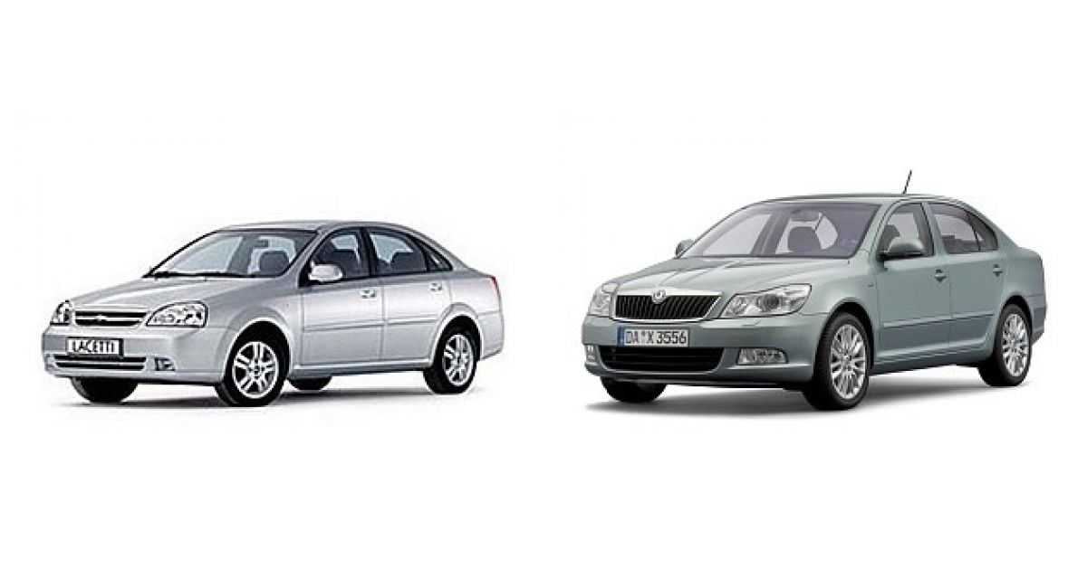 Какой автомобиль лучше купить: лифтбек Skoda Octavia или хэтчбек Chevrolet Lacetti Сравнительный обзор Chevrolet Lacetti и Skoda Octavia
