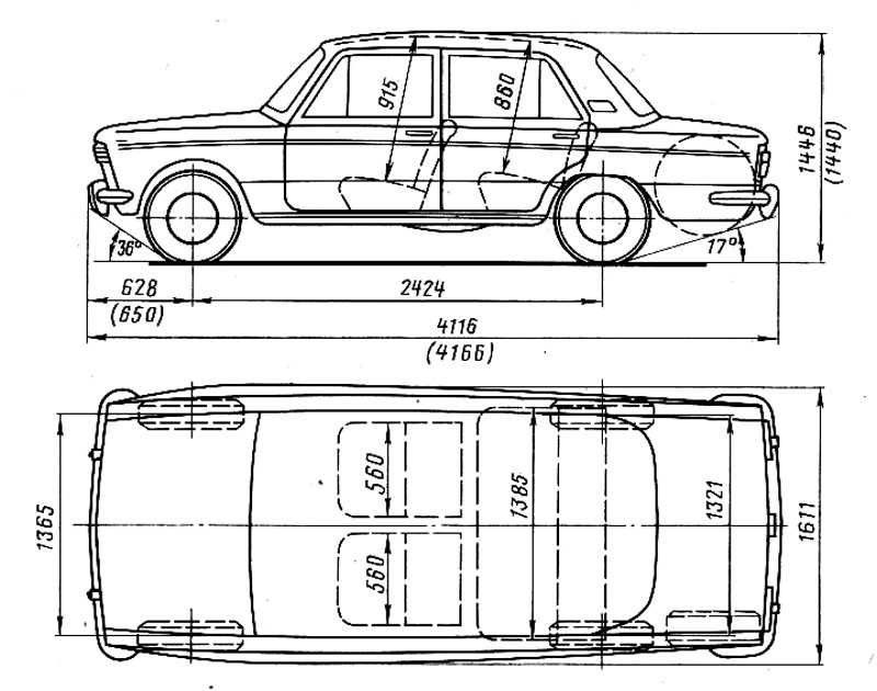 Исторические сведения легковой автомобиль лада-2105 (ваз-2105)