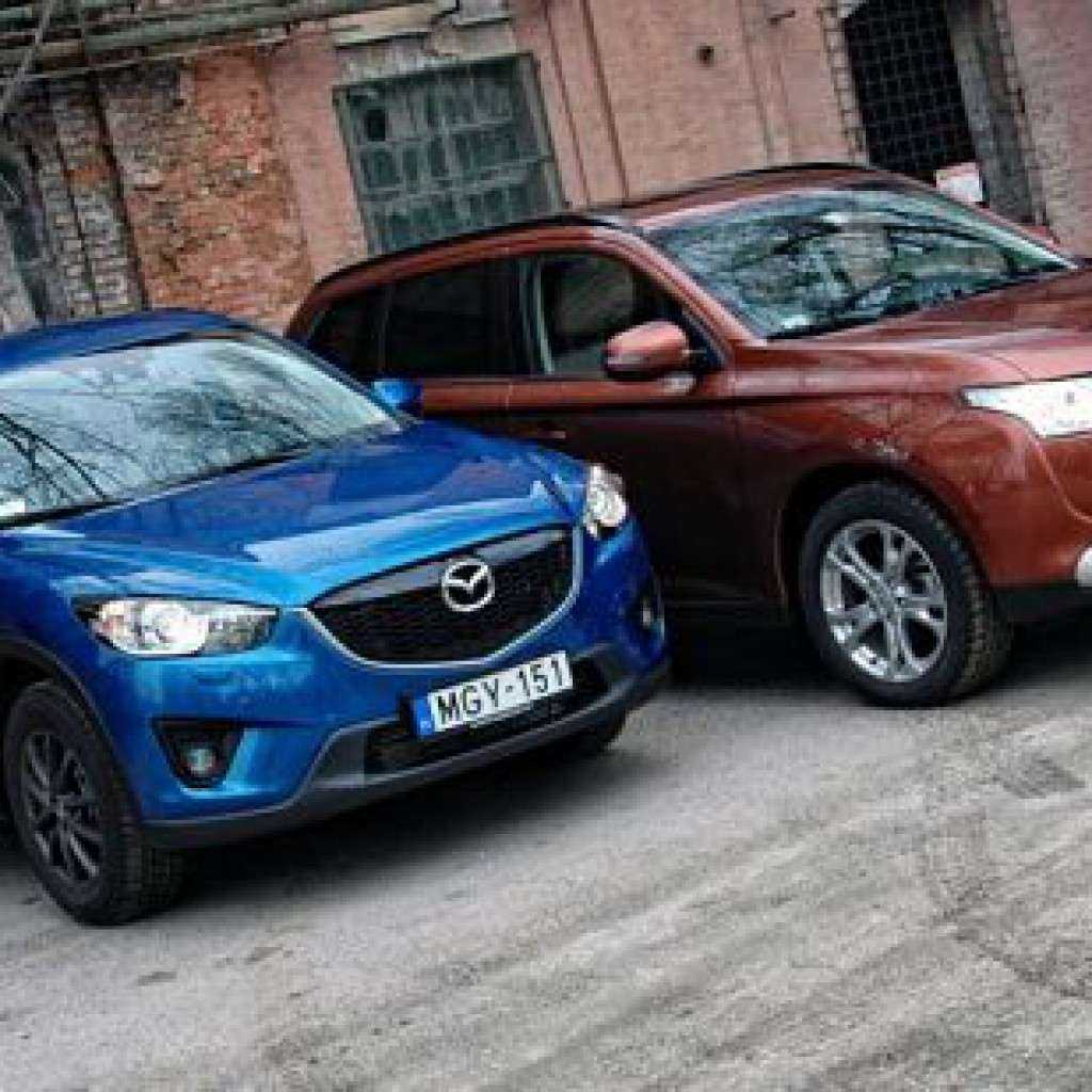 Mazda cx-5 sport (2014) vs mitsubishi outlander es (2014): what is the difference?