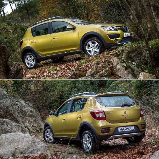 Renault duster против sandero stepway: что лучше, фото, видео