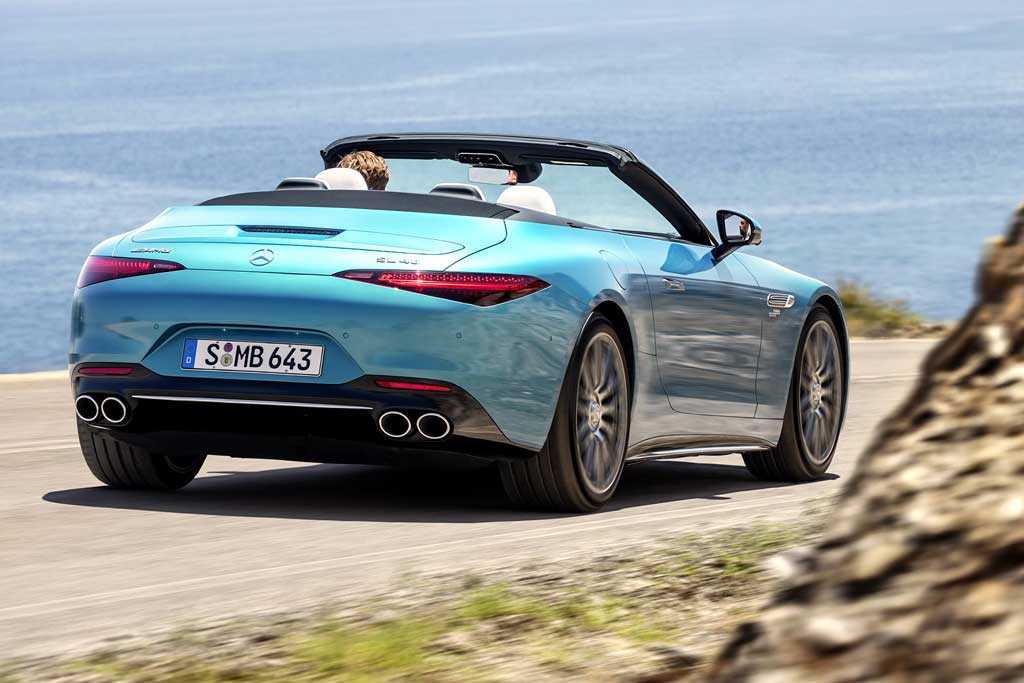 2022 mercedes-amg sl-class review, pricing, and specs