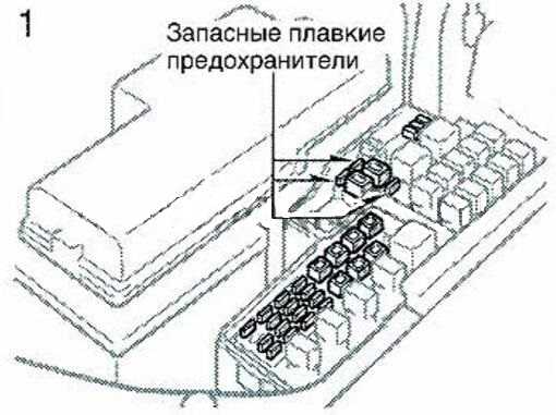 Схема предохранителей тойота камри 2012