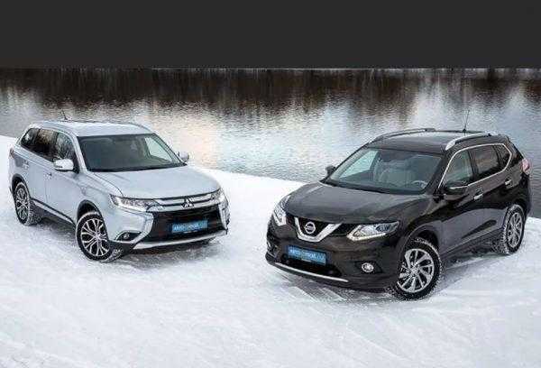 Nissan x-trail или mitsubishi outlander: сравнение и автомобилей и что лучше | в чем разница